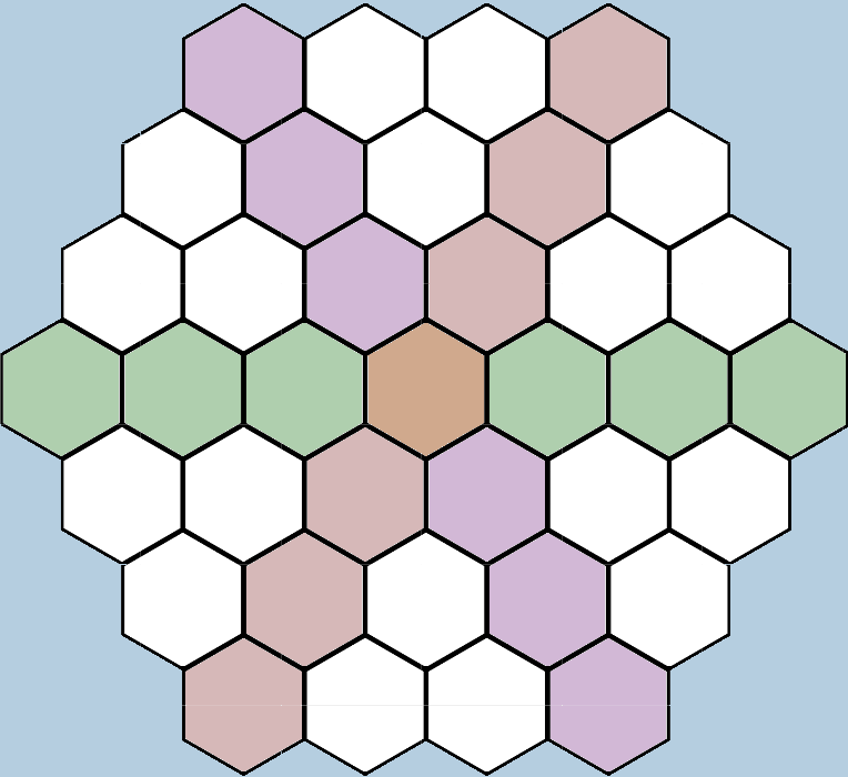 Hexagon Coords Map
